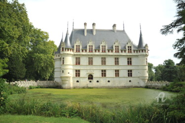 Photographie intitulée "2136 Château AZAY-L…" par Dominique Goujard, Œuvre d'art originale, Photographie numérique