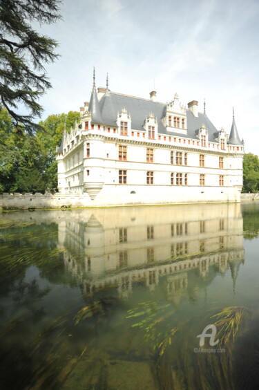 Photographie intitulée "2145 Château Azay-l…" par Dominique Goujard, Œuvre d'art originale, Photographie numérique