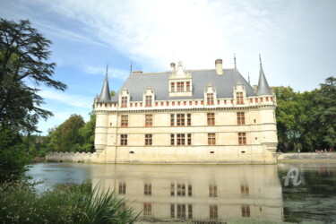 Photographie intitulée "2148 Château AZAY-L…" par Dominique Goujard, Œuvre d'art originale, Photographie numérique