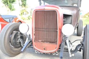 Photographie intitulée "2323 voiture ancien…" par Goujard, Œuvre d'art originale, Photographie numérique