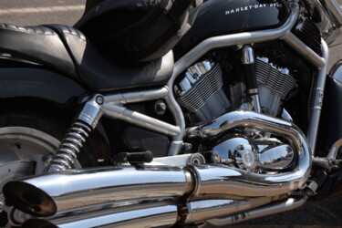 Фотография под названием "6490 Harley-Davidson" - Dominique Goujard, Подлинное произведение искусства, Цифровая фотография