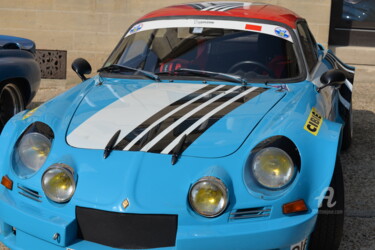 Photography titled "7982 Alpine Renault" by Dominique Goujard, Original Artwork, Digital Photography