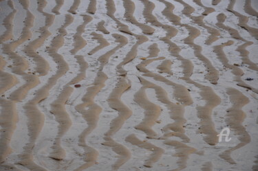 Photography titled "Ondulation du sable…" by Dominique Goujard, Original Artwork