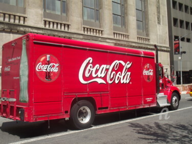 Fotografia intitolato "coca-cola" da Dominique Goujard, Opera d'arte originale