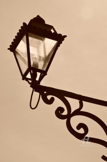 Photography titled "Luminaire de rue 4" by Dominique Goujard, Original Artwork