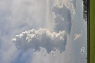 Photography titled "colonne de nuage" by Dominique Goujard, Original Artwork