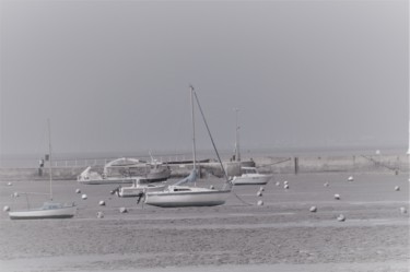 Photographie intitulée "Basse mer" par Dominique Guillaume, Œuvre d'art originale, Photographie numérique