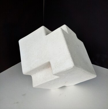 Rzeźba zatytułowany „Equilibre 2” autorstwa Dominique Jolivet, Oryginalna praca, Ceramika