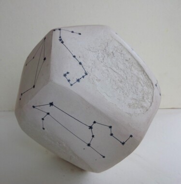 Sculpture titled "Constellations" by Dominique Jolivet, Original Artwork, Ceramics