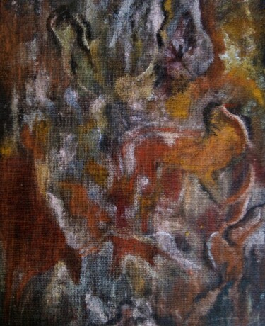Painting titled "en-passant-par-lasc…" by Dominique Jolivet, Original Artwork, Pastel