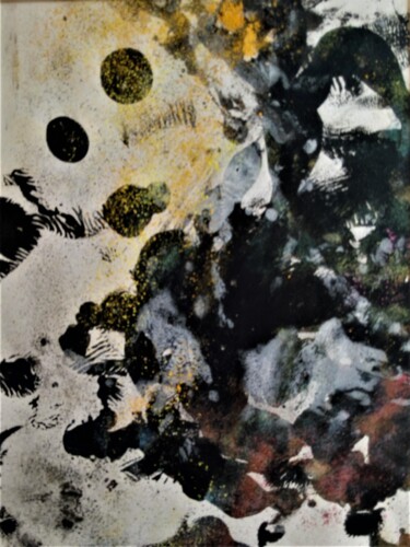 Pittura intitolato "Eclipse" da Dominique Jolivet, Opera d'arte originale, Pastello