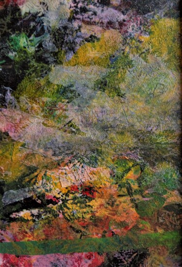 Peinture intitulée "Paysage d'automne" par Dominique Jolivet, Œuvre d'art originale, Aquarelle