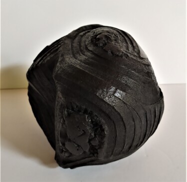 Sculpture intitulée "Série géométrique é…" par Dominique Jolivet, Œuvre d'art originale, Terre cuite