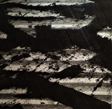 Peinture intitulée "Lumière du noir 22" par Dominique Jolivet, Œuvre d'art originale, Acrylique