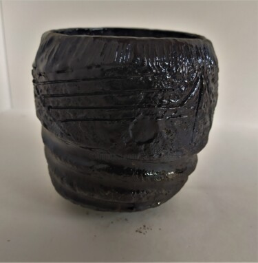 Sculpture titled "Pot" by Dominique Jolivet, Original Artwork, Ceramics