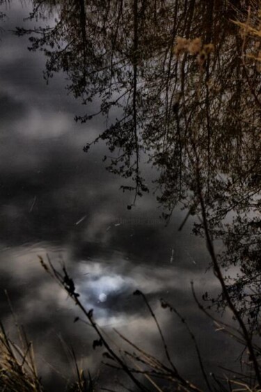 Photographie intitulée "CENDRES DE LUNE" par Dominique Lebon, Œuvre d'art originale