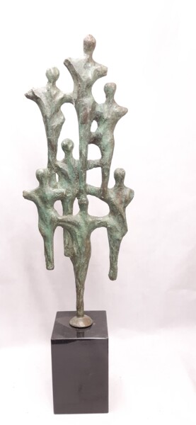 「ensemble」というタイトルの彫刻 Dominique Periによって, オリジナルのアートワーク, ブロンズ