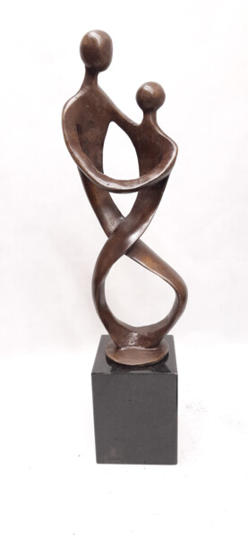 Sculpture titled "le veritable amour" by Dominique Peri, Original Artwork, Bronze