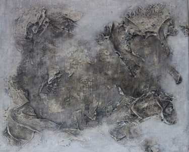 Картина под названием "Dragon" - Dominique Reboux, Подлинное произведение искусства, Акрил