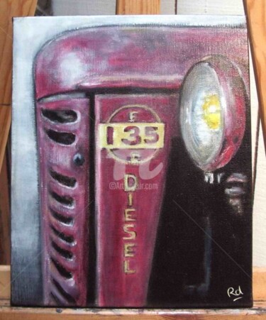 Painting titled "135" by Dominique Richard, Original Artwork