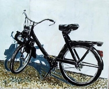 Painting titled "SOLEX 3F N°1" by Dominique Richard, Original Artwork
