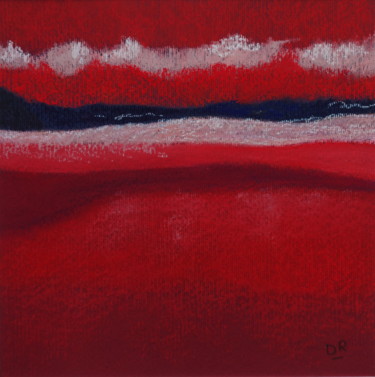 Painting titled "Dalmore Beach 2" by Dominique Righi, Original Artwork, Pastel