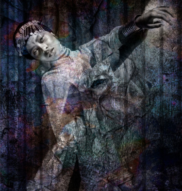 Digital Arts titled "Danse" by Dominique Taïbouni, Original Artwork, Photo Montage