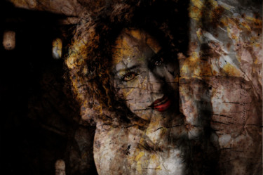 Digital Arts titled "Marbrée" by Dominique Taïbouni, Original Artwork, Photo Montage