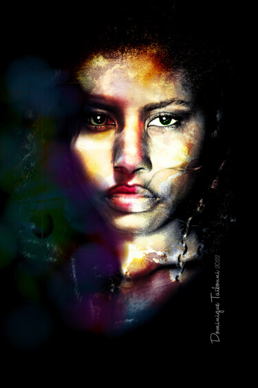 Цифровое искусство под названием "vanille" - Dominique Taïbouni, Подлинное произведение искусства, Фотомонтаж