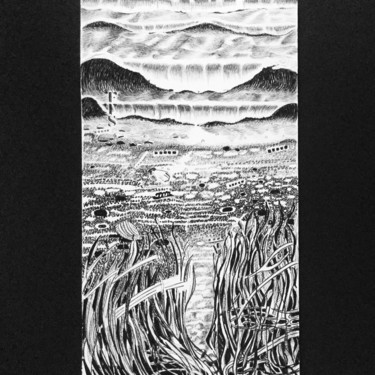 Déferlantes IV 35x20 cm © par Dominique Berton