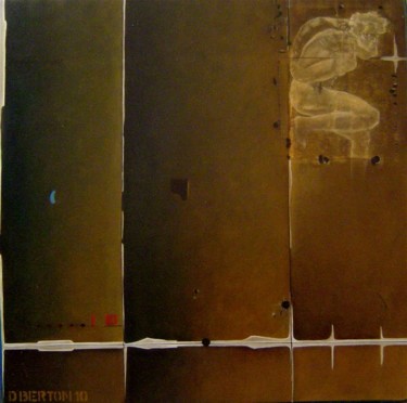 Painting titled "Abysses I" by Dominique Berton, Original Artwork