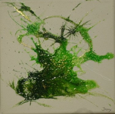 Peinture intitulée "Splash!!" par Dominique Fouquart  Domy, Œuvre d'art originale