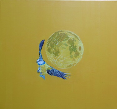 Peinture intitulée "plein soleil" par Dominique Gutmann, Œuvre d'art originale, Acrylique