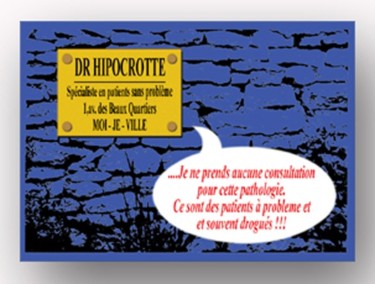 Arts numériques intitulée "Dr Hippocrotte" par Dominique Marthouret, Œuvre d'art originale