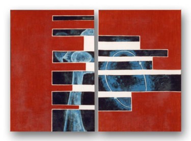 Peinture intitulée "Radiographie 1" par Dominique Marthouret, Œuvre d'art originale