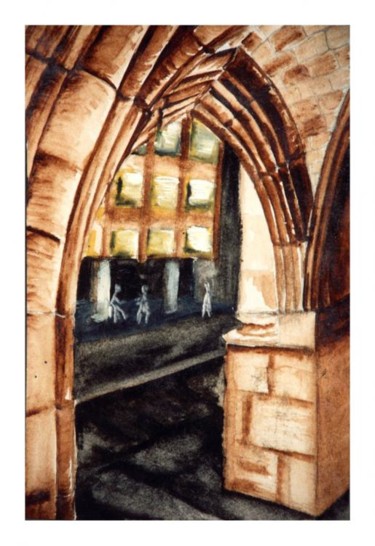Peinture intitulée "Arches de Saint Pat…" par Dominique Marthouret, Œuvre d'art originale