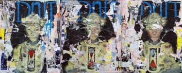 Collages intitolato "Do it !" da Dominique Kerkhove (DomKcollage), Opera d'arte originale, Carta