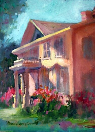 Painting titled "Victorian II" by Don Bourret, Original Artwork, Oil