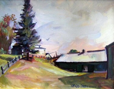 Painting titled "Before The Fair II" by Don Bourret, Original Artwork