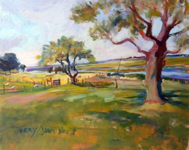 Painting titled "Cobb's Cove" by Don Bourret, Original Artwork