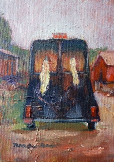 Painting titled "Two for the road #4…" by Don Bourret, Original Artwork