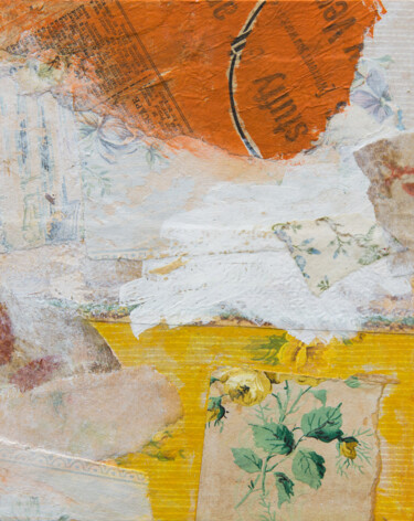 Colagens intitulada "The little things a…" por Donald Mcleman, Obras de arte originais, Colagens Montado em Painel de madeira