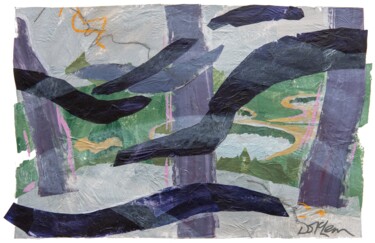 Colagens intitulada "The Uath Lochans" por Donald Mcleman, Obras de arte originais, Colagens