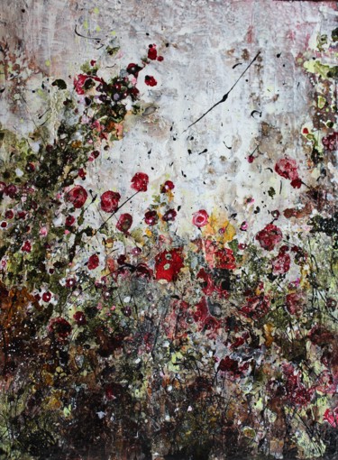 Картина под названием "Love is in the air" - Donatella Marraoni, Подлинное произведение искусства, Эмаль