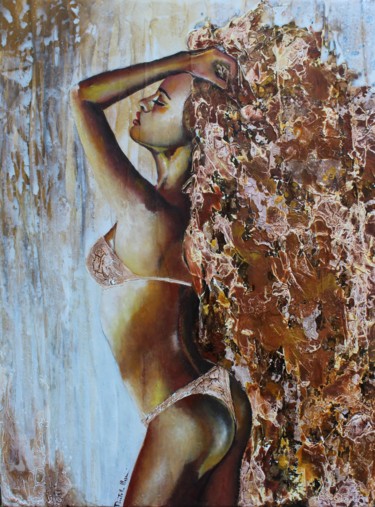 Painting titled "spring" by Donatella Marraoni, Original Artwork, Oil
