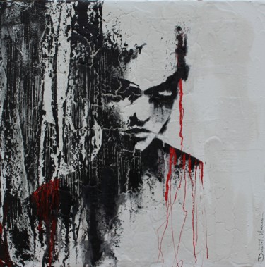 Malarstwo zatytułowany „Pain VII” autorstwa Donatella Marraoni, Oryginalna praca, Emalia
