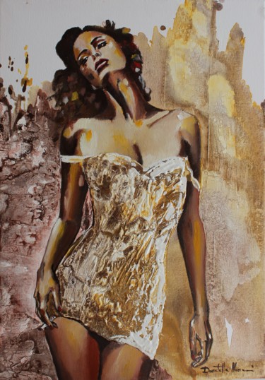 Pittura intitolato "Time to change" da Donatella Marraoni, Opera d'arte originale, Smalto