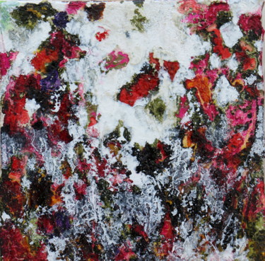 Peinture intitulée "poppies and joy III" par Donatella Marraoni, Œuvre d'art originale, Huile