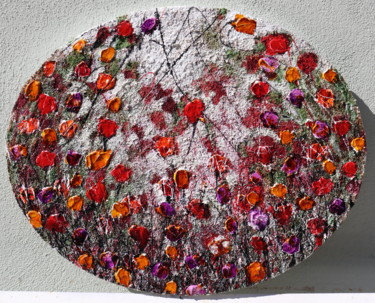 Pintura titulada "poppies...flowers" por Donatella Marraoni, Obra de arte original, Oleo