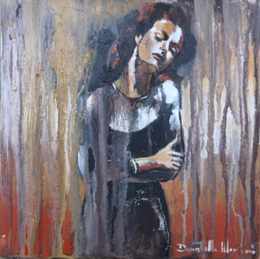 Painting titled "Despite Everything" by Donatella Marraoni, Original Artwork, Oil